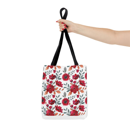 Summer Graphic Wild Flower Tote Bag