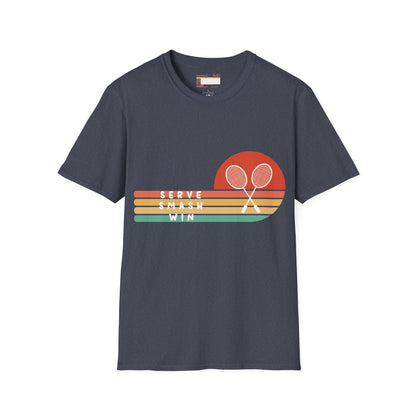 Badminton Game Day Graphic Comfort Unisex T-shirt