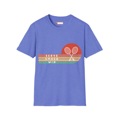Badminton Game Day Graphic Comfort Unisex T-shirt