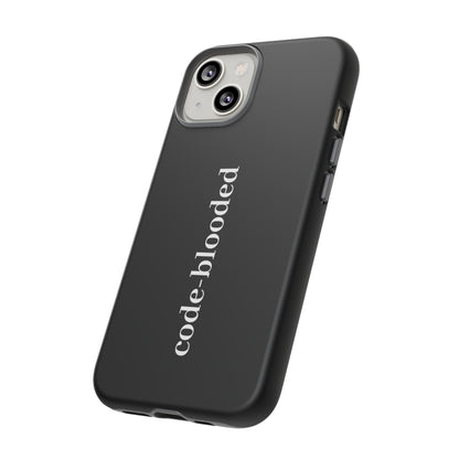 Code Blooded (Technology Programmers) iPhone Case