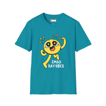 Graphic Emojis Designed Comfort Styled Minimalist T-shirts