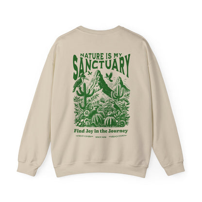 Graphic Designed Minimalist Crewneck Sweatshirt
