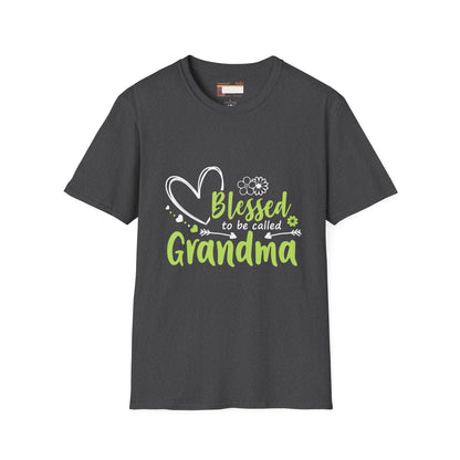Graphic Designed Blessed Grand ma Minimalist Comfort T-shirt