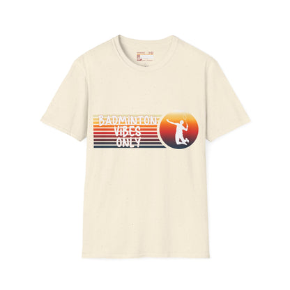 Badminton Game Day Graphic Comfort Unisex T-shirt