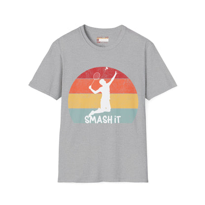 Badminton Game Day Graphic Comfort Unisex T-shirt