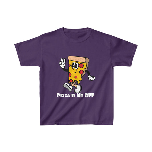 Graphic Designed Kids Ultimate Pizza Is My BFF Unisex T-shirts