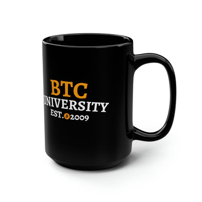 BTC University (Bitcoin, Crypto) Mug 15oz