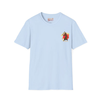 Japanese Warrior Designed Graphic Ultimate Comfort Styled Unisex T-shirt