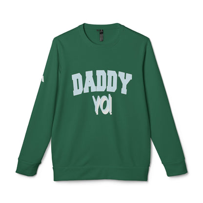 DTG adidas® Unisex Fleece Crewneck Daddy Yo Fathers Day Fathers Gift Sweatshirt
