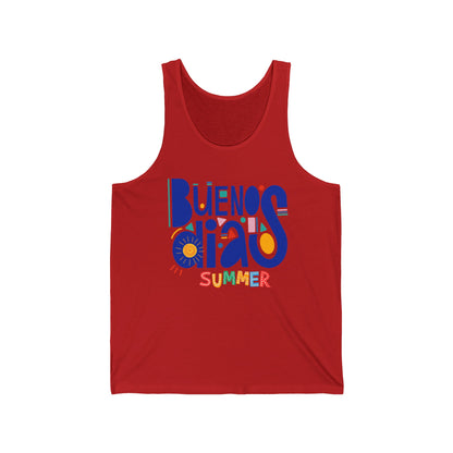 Buenos Dias Summer Ultimate Comfort Styled Unisex Tank Top