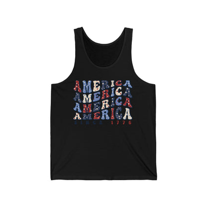 American Independence Graphic Ultimate Comfort Styled Unisex Tank Top