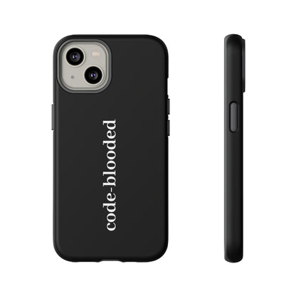 Code Blooded (Technology Programmers) iPhone Case