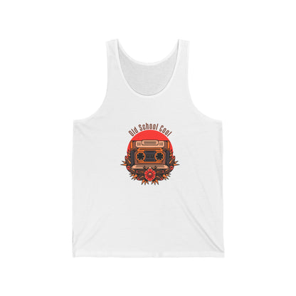Old School Cool Graphic Ultimate Comfort Styled Unisex Tank Top