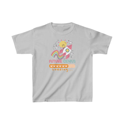 Unisex Kids Future Genuis Loading Ultimate Comfort T-Shirts
