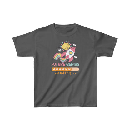 Unisex Kids Future Genuis Loading Ultimate Comfort T-Shirts