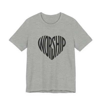 Worship T-shirt, Christian Shirts, Bible styled Tees, Shirt Gift For Her, Christian T-shirt Vibes, Religious Graphic Shirt
