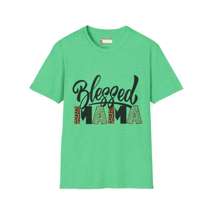 Graphic Blessed Mama Comfort Styled T-shirts