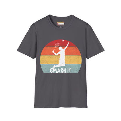 Badminton Game Day Graphic Comfort Unisex T-shirt