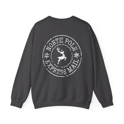 Graphic Designed Holiday Christmas Unisex Crewneck Sweatshirt