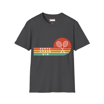 Badminton Game Day Graphic Comfort Unisex T-shirt