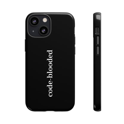 Code Blooded (Technology Programmers) iPhone Case