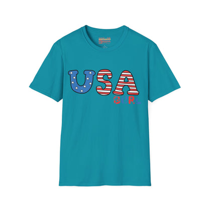 Graphic America Independence Day July 4th Ultimate Comfort Unisex T-shirt