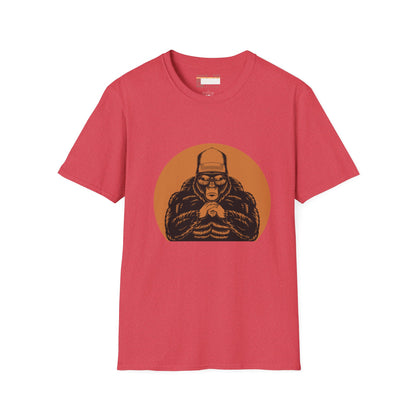 Retro Graphic Gorilla Looking Cool Designed Comfort Unisex T-shirt