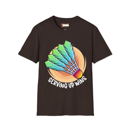 Badminton Game Day Graphic Comfort Unisex T-shirt