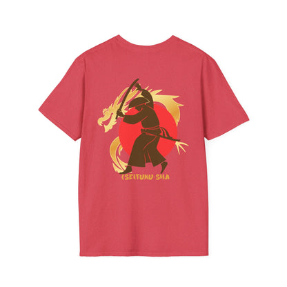 Japanese Warrior Designed Graphic Ultimate Comfort Styled Unisex T-shirt