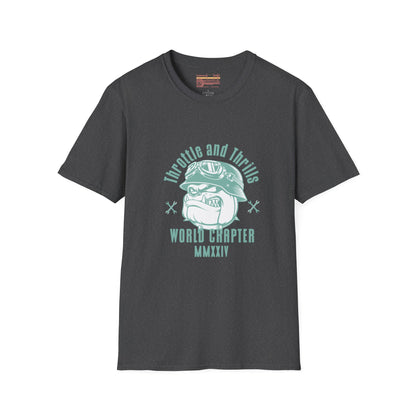 Throttle and Thrills Rider Ultimate Unisex Comfort Styled T-shirt