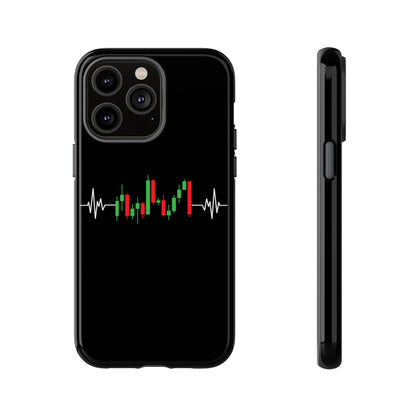 Bearish And Bullish Chart Candles (Stock Market) iPhone Case