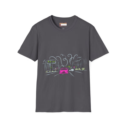 Graphic City Drama Designed Comfort Unisex T-shirt