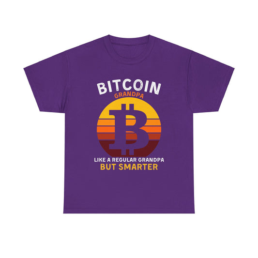 Bitcoin Grandpa Ultimate Comfort Unisex T-Shirt