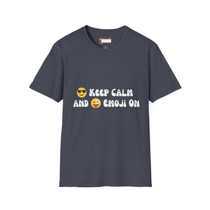 Graphic Emojis Designed Comfort Styled Minimalist T-shirts