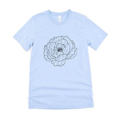 Floral Design Graphix Ultimate Comfort Styled T-shirt
