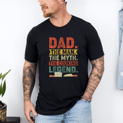 Dad The Man The Myth The Legend Ultimate Comfort Unisex Fathers Day T-shirt