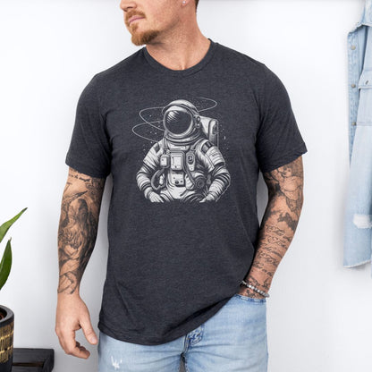 Astronaut Space Man Ultimate Comfort Styled Graphic T-shirt