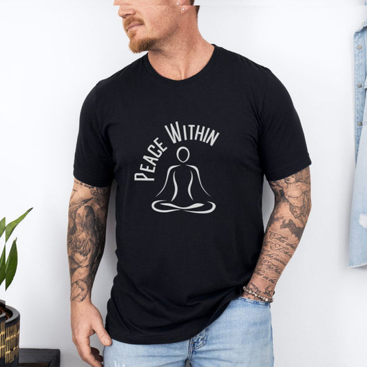 Peace Within Ultimate Comfort Motivational Styled Unisex T-shirt