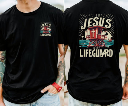 Jesus Is My Lifeguard Graphic Unisex T-shirt