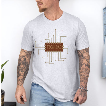 Techy Dad, IT Working Dad Ultimate Comfort Unisex T-shirt