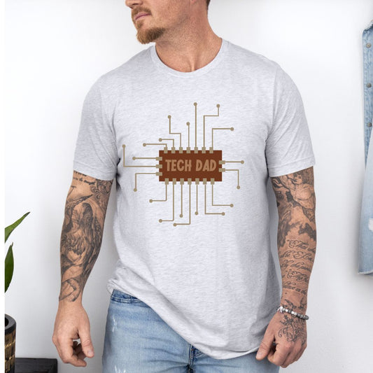 Techy Dad, IT Working Dad Ultimate Comfort Unisex T-shirt