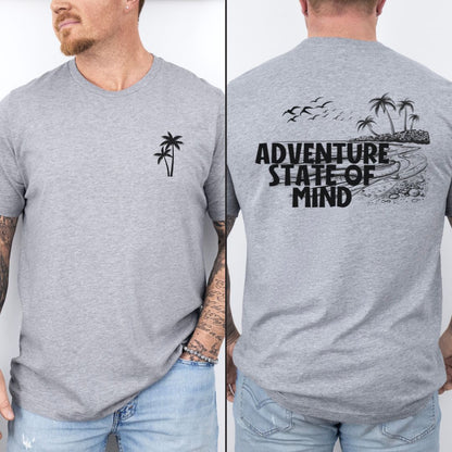 Adventure State of Mind Summer Ultimate Comfort Styled Unisex T-shirt