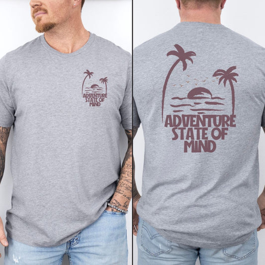 Classic Adventure State of Mind Summer Ultimate Comfort Styled Unisex T-shirt