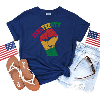 Juneteenth Ultimate Comfort Unisex Fathers Day T-shirt