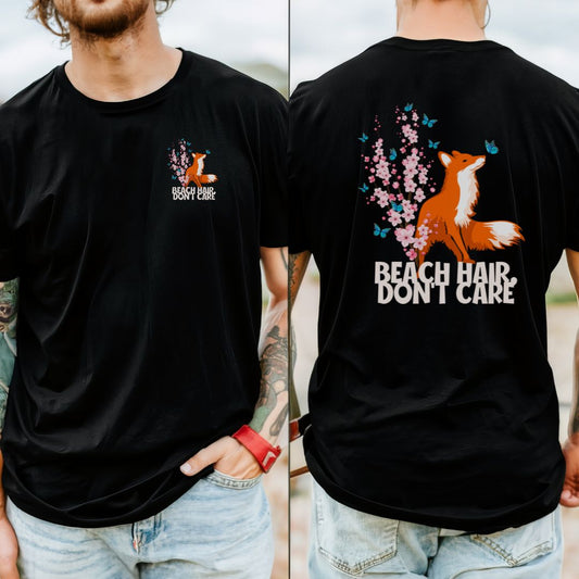 Classic Beach Hair Don't Care Summer Ultimate Comfort Styled Unisex T-shirt