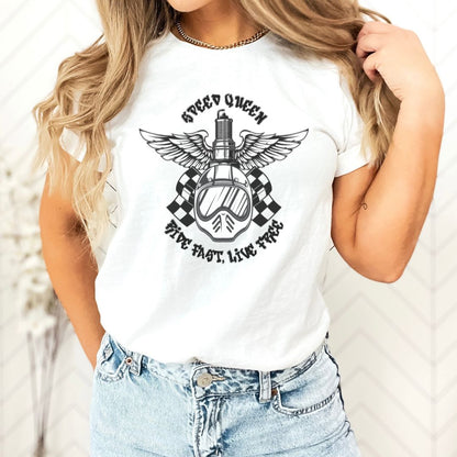 Graphic Queen Riders Ultimate Unisex Comfort Styled T-shirt