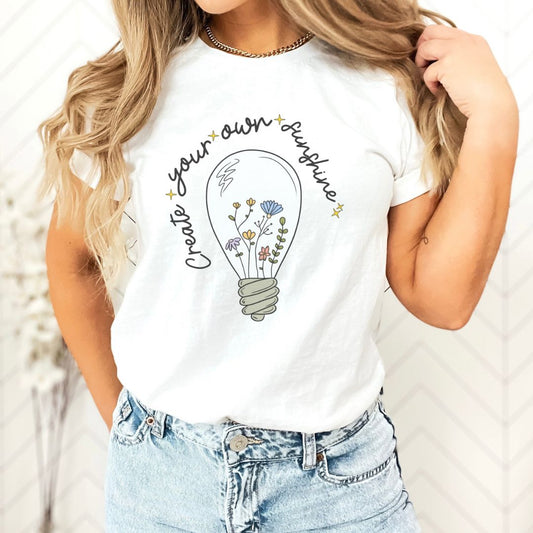 Create Your Own Sunshine Ultimate Comfort Styled T-shirt