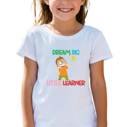 Unisex Kids Dream Big Little Learners Ultimate Comfort T-Shirts