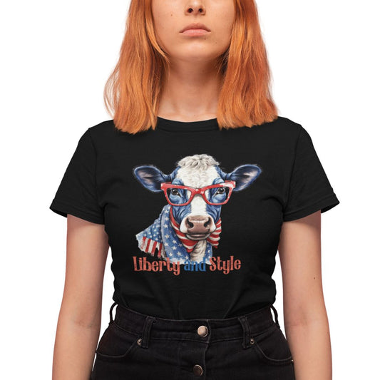 Liberty and Style July 4th Independence Day Ultimate Comfort Unisex T-shirt