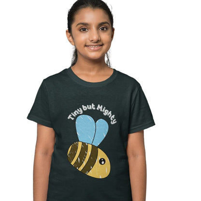 Designed Kids Tiny But Mighty Graphic Print T-shirts